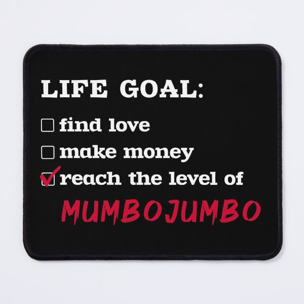 Item preview, Life goal - MumboJumbo designed and sold by 2Girls1Shirt.