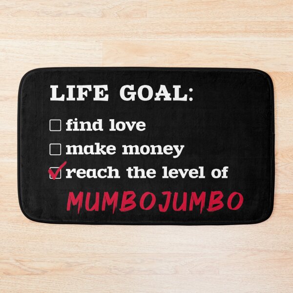 Item preview, Life goal - MumboJumbo designed and sold by 2Girls1Shirt.
