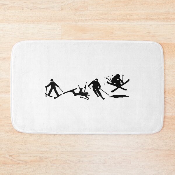 Item preview, Love Ski Born to Ski Evolution to Skiing Love Ski Sports winter sports Gift Premium Apparel Funny Holiday Xmas designed and sold by DesignByHeartUK.