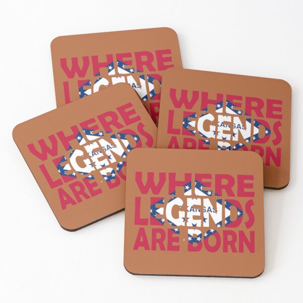 Item preview, Arkansas Flag - Where Legends Are Born designed and sold by Quotes-I-Wear.