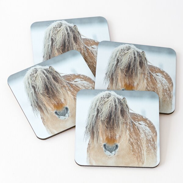Item preview, Shaggy Horse In Winter designed and sold by Michael Cummings.