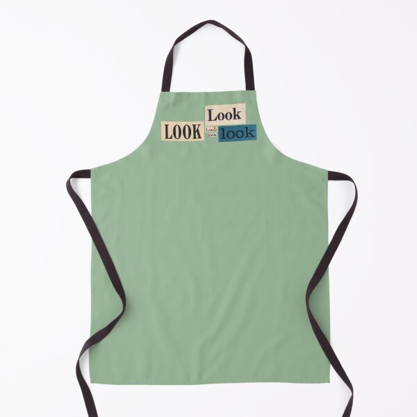 Item preview, "Look!" Vintage Typography designed and sold by LochNestFarm.