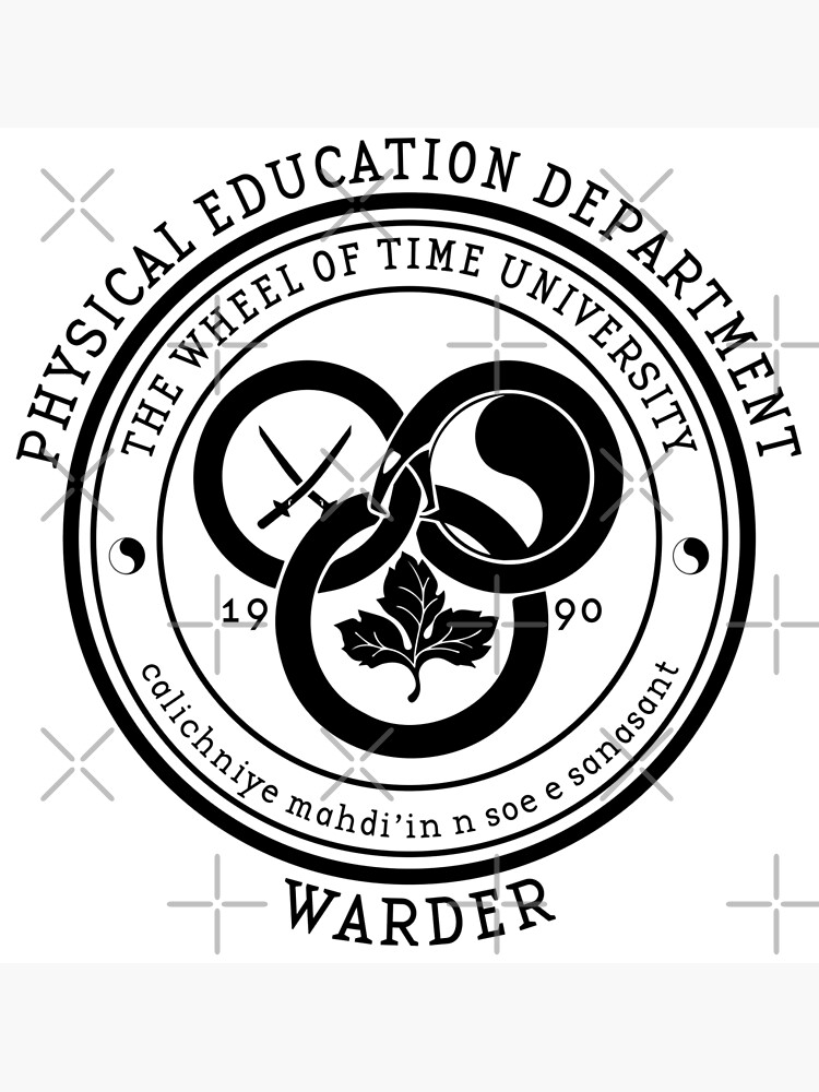 Disover \Wheel of Time University - Warder Premium Matte Vertical Poster