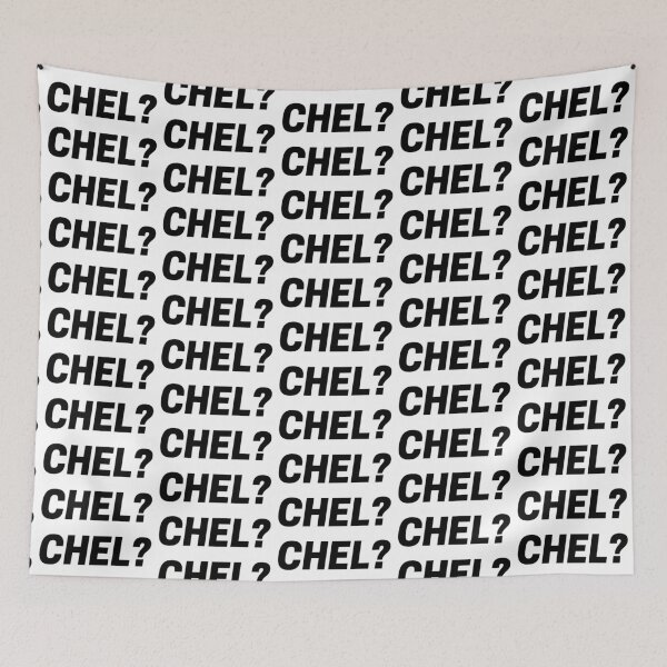 Item preview, CHEL? - HOCKEY SLANG/SAYING designed and sold by HOCKEYBUBBLE.