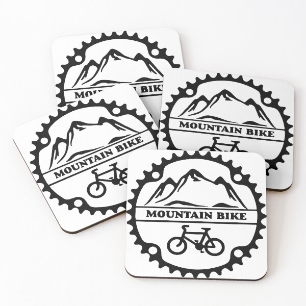 Item preview, Mountain Bike Heartbeat Funny Biker Bicycle Cycling Art Design Happy Apparel Essential Inspiration Joy Mood Funny designed and sold by DesignByHeartUK.