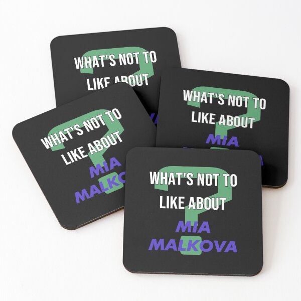 Item preview, What's not to like about - Mia Malkova designed and sold by 2Girls1Shirt.