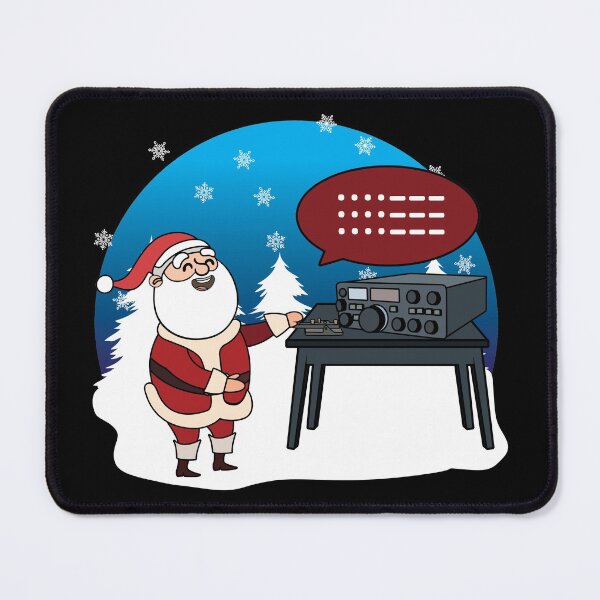Item preview, Ho Ho Ho! Santa Ham Radio Morse Code Hobby designed and sold by pwhitehead01.