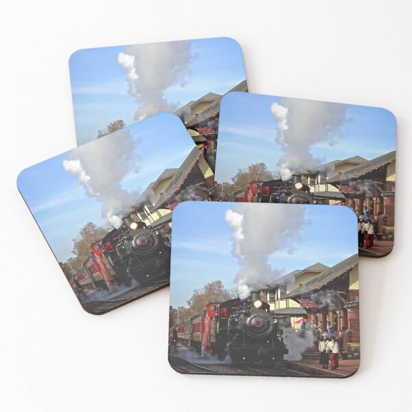 Item preview, New Hope PA - Autumn Excursion on Steam Train designed and sold by Susan Savad.