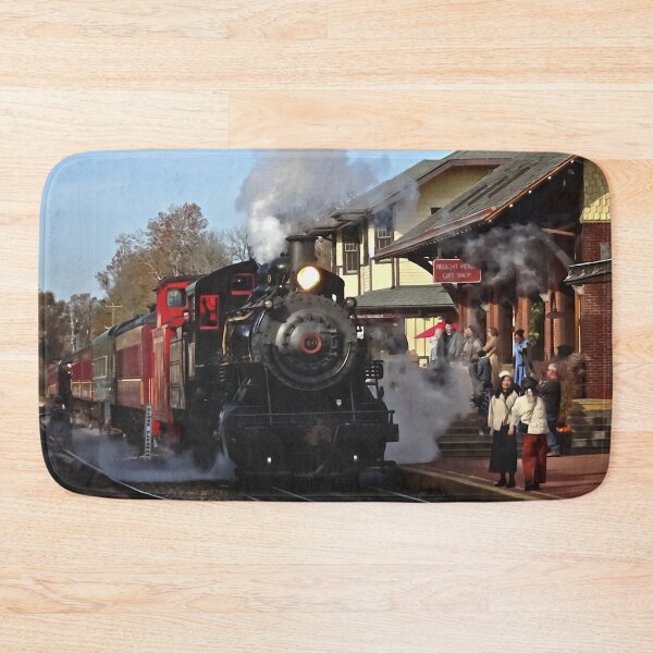 Item preview, New Hope PA - Autumn Excursion on Steam Train designed and sold by Susan Savad.