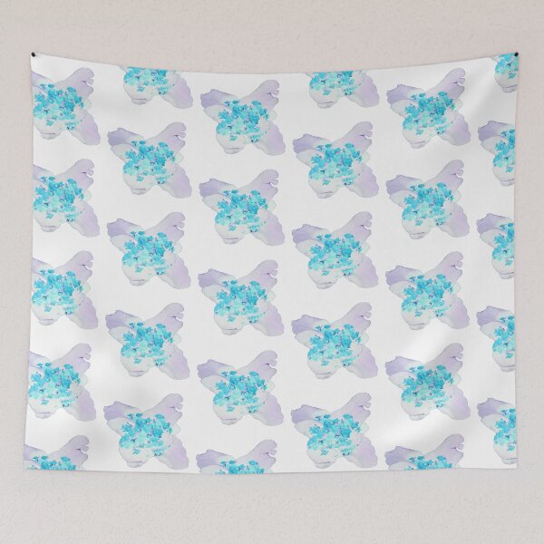 Item preview, Turquoise Blue Butterfly55 designed and sold by Fareeda (Zarah) Yasmeen.