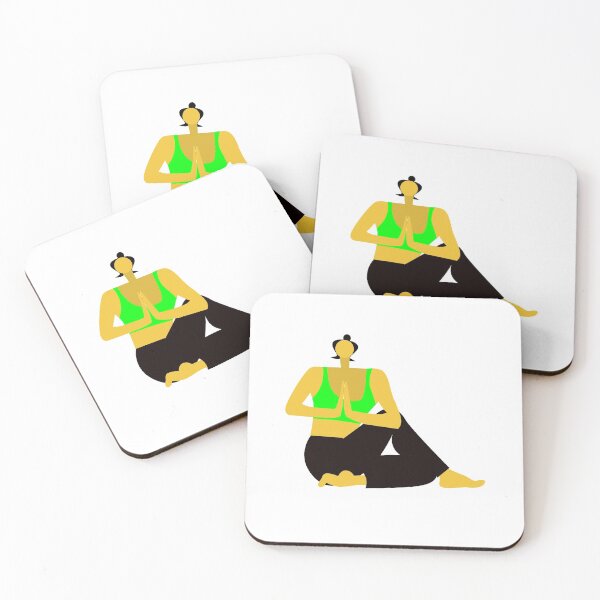 Item preview, yoga t-shirt | abstarct yoga t-shirt  designed and sold by KARTICK DUTTA.