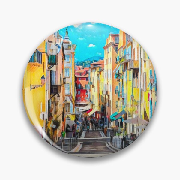 Item preview, Streets of Nice designed and sold by Sofia-Draws.