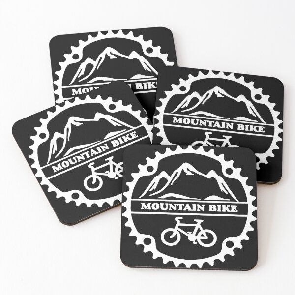 Item preview, Mountain Bike Heartbeat Funny Biker Bicycle Cycling Art Design Happy Apparel Essential Inspiration Joy Mood Funny designed and sold by DesignByHeartUK.