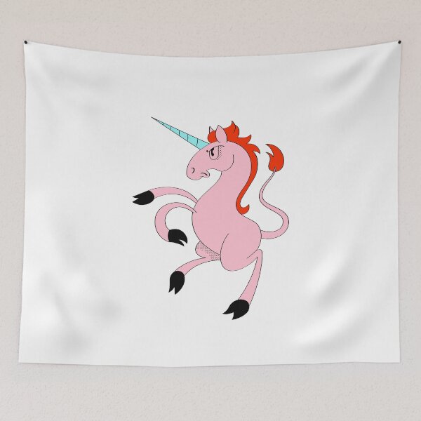 Item preview, Christmas Evil Unicorn designed and sold by AnnaAndVibes.