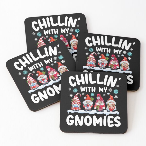 Item preview, Chillin With My Gnomies  - Funny Cute Gnome Christmas Gift Idea designed and sold by ohmier.