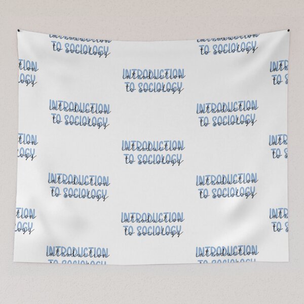 Item preview, Introduction to Sociology Light Blue designed and sold by Hannah Grace Designs.