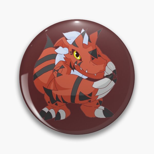 Item preview, Growlmon Sticker designed and sold by IronClark.