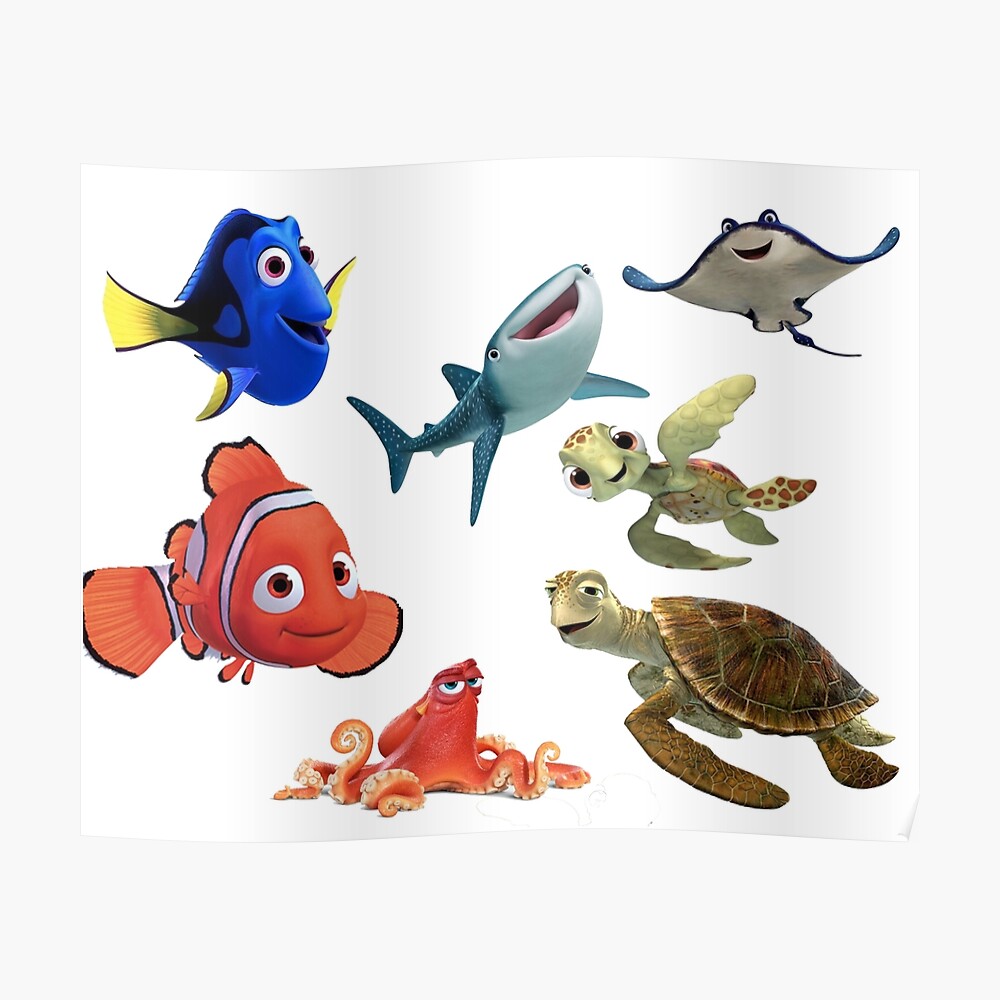 Sea Turtle Crush Animals 42/" x 24/" LARGE WALL POSTER PRINT NEW.