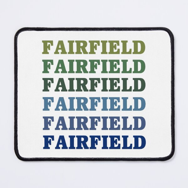 Item preview, Fairfield, CT Multicolor (Green/Blue) designed and sold by frankyou.