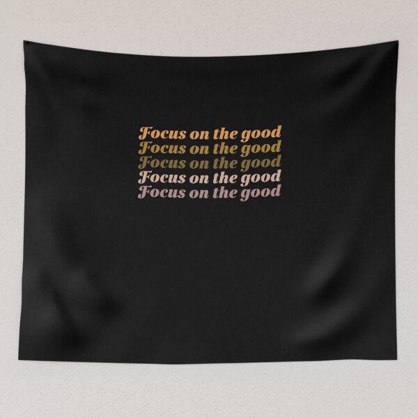 Item preview, Focus On The Good A Positivity Affirmation Humanity Believer designed and sold by Nessshirts.