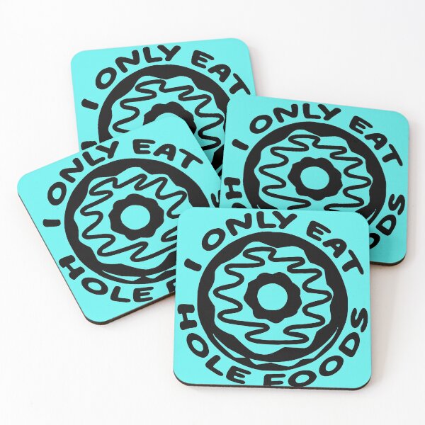 Item preview, I Only Eat Hole Foods, Funny Donut, Funny Doughnut, Funny Food, donut puns Design designed and sold by DesignHouse07.