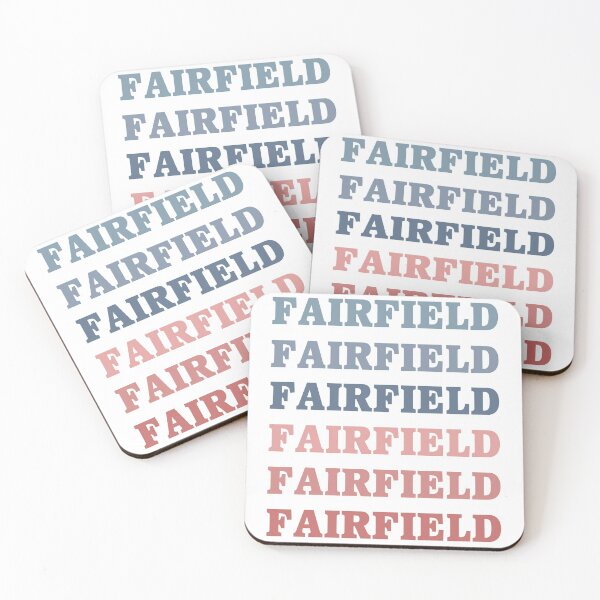 Item preview, Fairfield, CT Multicolor (Red/Blue) designed and sold by frankyou.