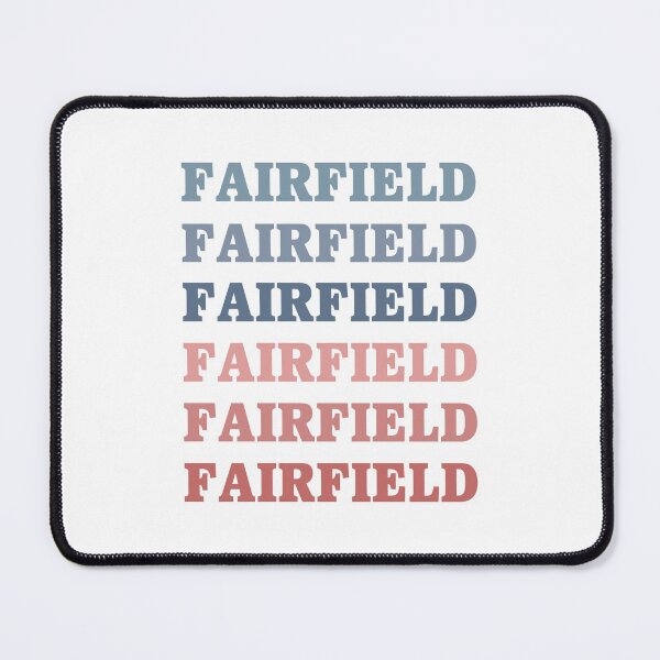 Item preview, Fairfield, CT Multicolor (Red/Blue) designed and sold by frankyou.