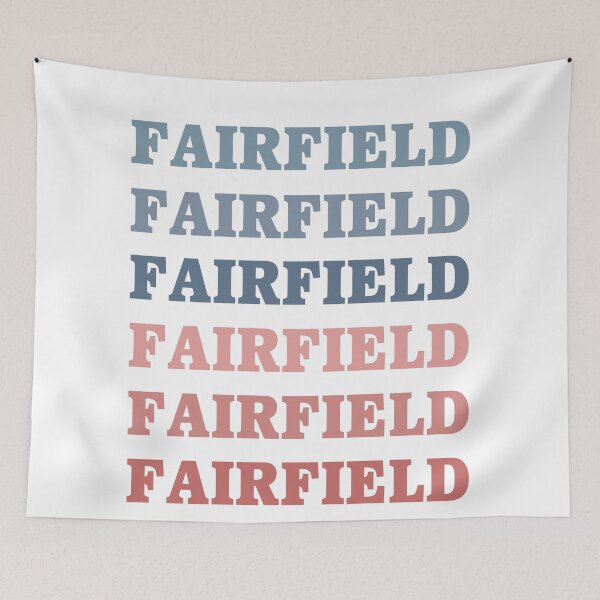 Item preview, Fairfield, CT Multicolor (Red/Blue) designed and sold by frankyou.