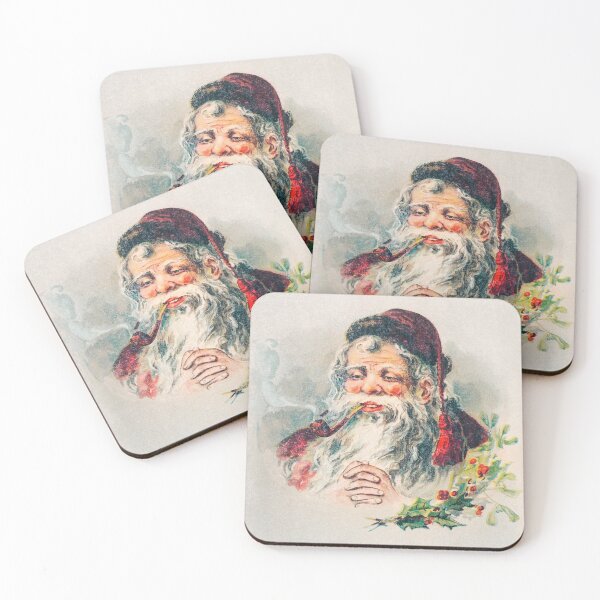 Item preview, Vintage Santa Claus Illustration (ca. 1905) by McLoughlin Brothers designed and sold by Designedbysm.