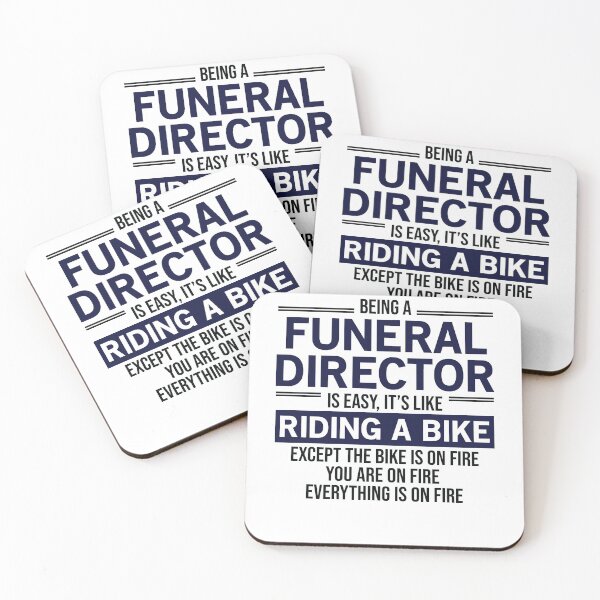 Item preview, Being A Funeral Director Is Easy designed and sold by woodesigner.