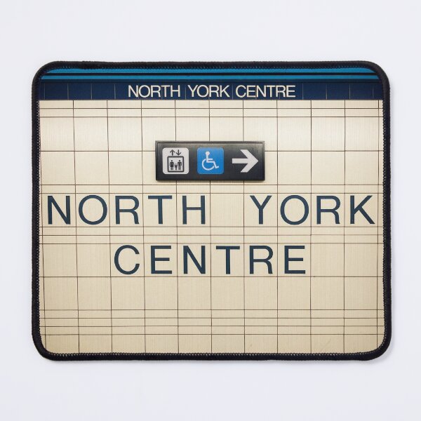 Item preview, North York Centre Toronto Subway Station Sign designed and sold by stationtoronto.