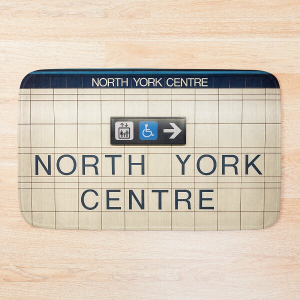 Item preview, North York Centre Toronto Subway Station Sign designed and sold by stationtoronto.