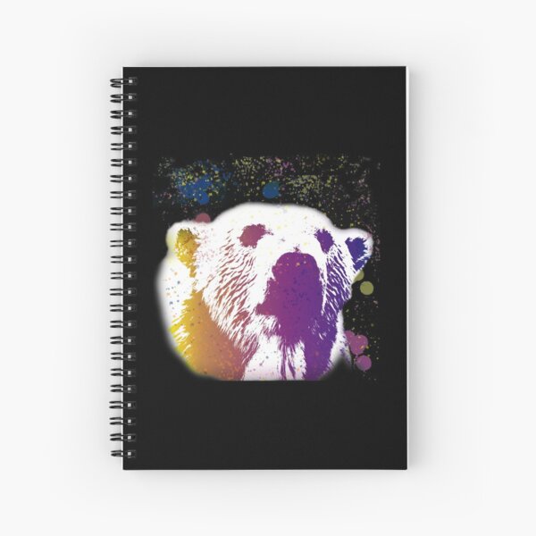 That Polar Bear is Watching Me Spiral Notebook