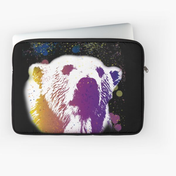 That Polar Bear is Watching Me Laptop Sleeve
