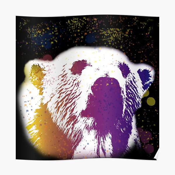 That Polar Bear is Watching Me Poster