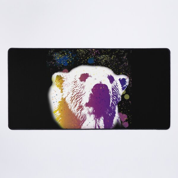 That Polar Bear is Watching Me Desk Mat