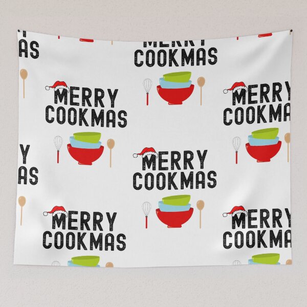 Item preview, Merry Cookmas, Merry Christmas Chef designed and sold by SportyDogShop.
