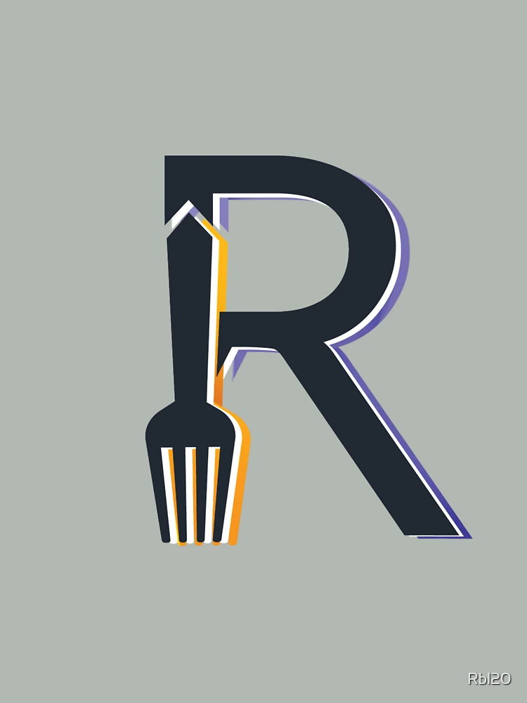 Thumbnail 4 of 4, Boxy T-Shirt, letter R designed and sold by Rbl20.