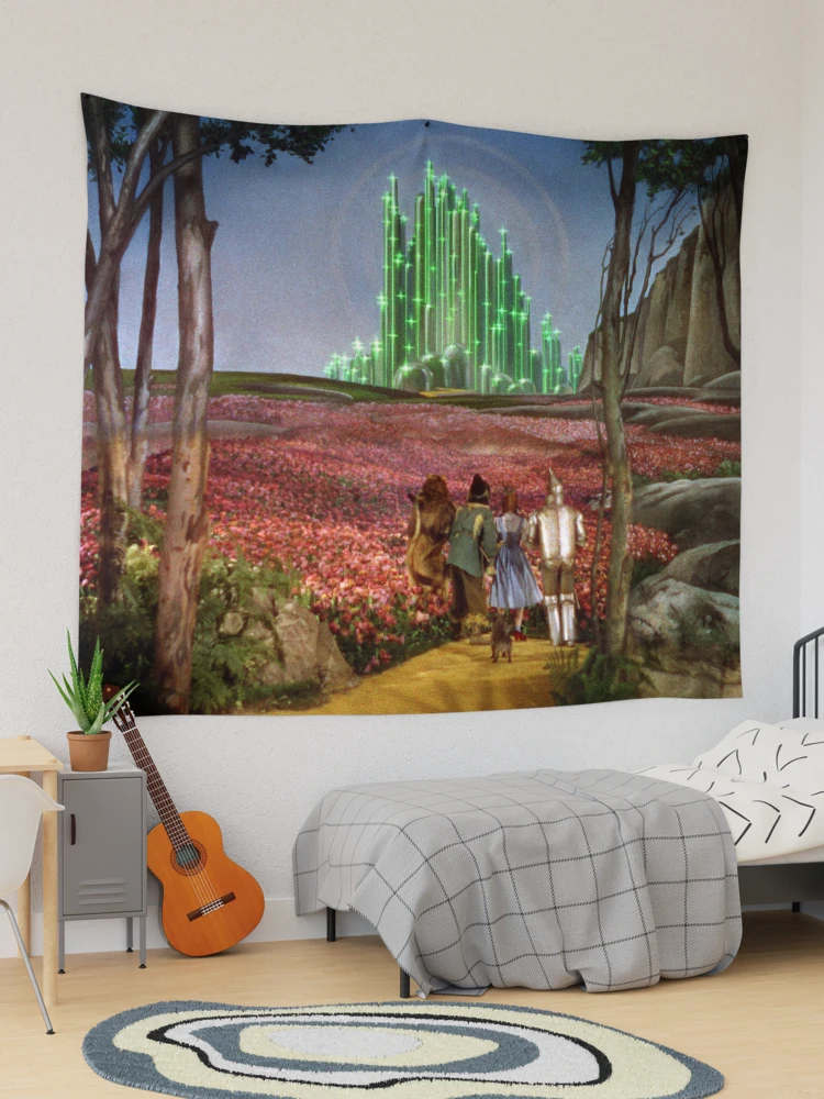 The Wizard of Oz Emerald City Landscape Tapestry for Sale by lucyc13 Redbubble