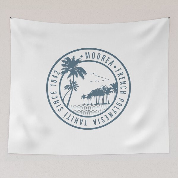 Item preview, Moorea French Polynesia Island Beach Palm Trees Summer Paradise Travel designed and sold by tmartinezta.