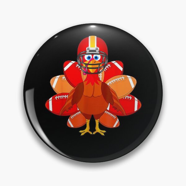 Item preview, Football Turkey- Thanksgiving  designed and sold by Designs Of all kinds.