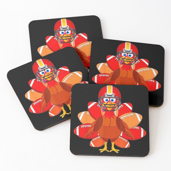 Item preview, Football Turkey- Thanksgiving  designed and sold by Designs Of all kinds.