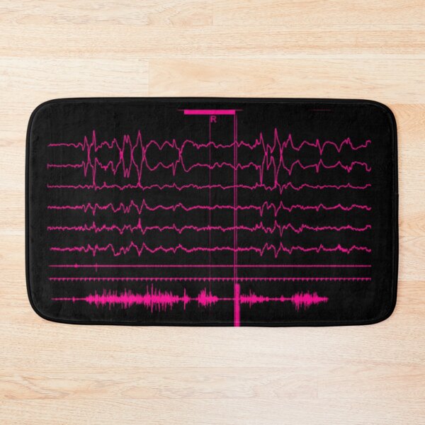 Item preview, REM Sleep EEG Pink designed and sold by Sleepygirl2010.