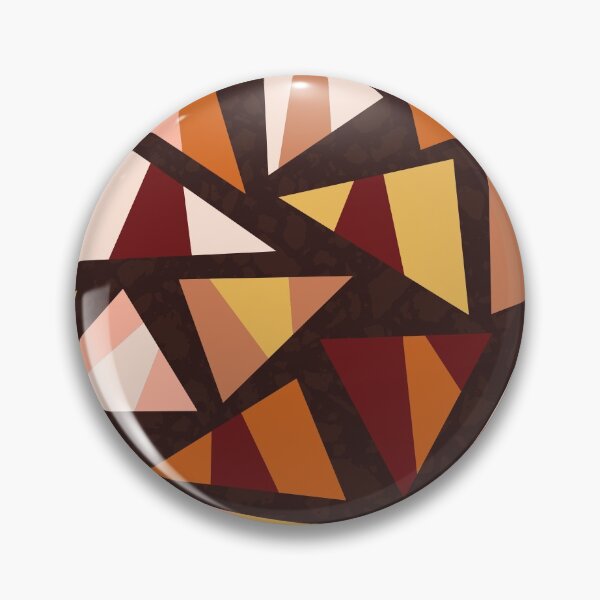 Item preview, Retro Triangles - Chocolate designed and sold by JPuckett-Design.