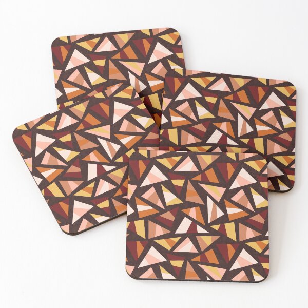 Item preview, Retro Triangles - Chocolate designed and sold by JPuckett-Design.