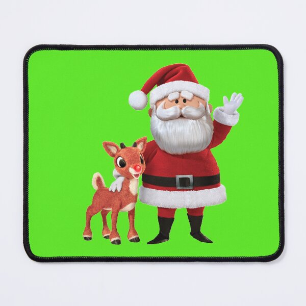 Item preview, Retro Rudolph and Santa designed and sold by Slinky-Reebs.