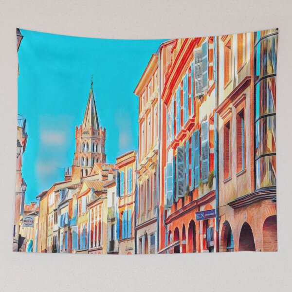 Item preview, Toulouse Streets designed and sold by Sofia-Draws.