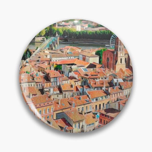 Item preview, Toulouse Skyline designed and sold by Sofia-Draws.
