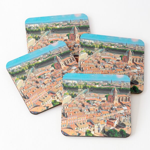 Item preview, Toulouse Skyline designed and sold by Sofia-Draws.