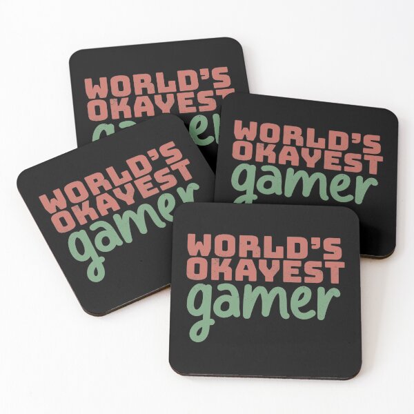 Item preview, World's Okayest Gamer designed and sold by Creatively Torn.